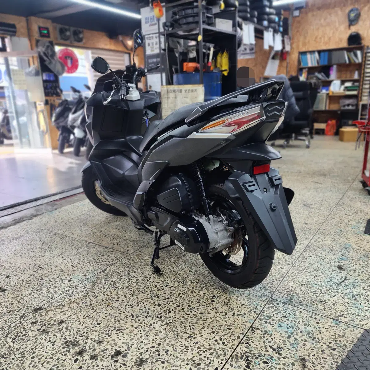 부산 SYM VSX125 ABS 22년식 S급 정비완료 AS매물 3317