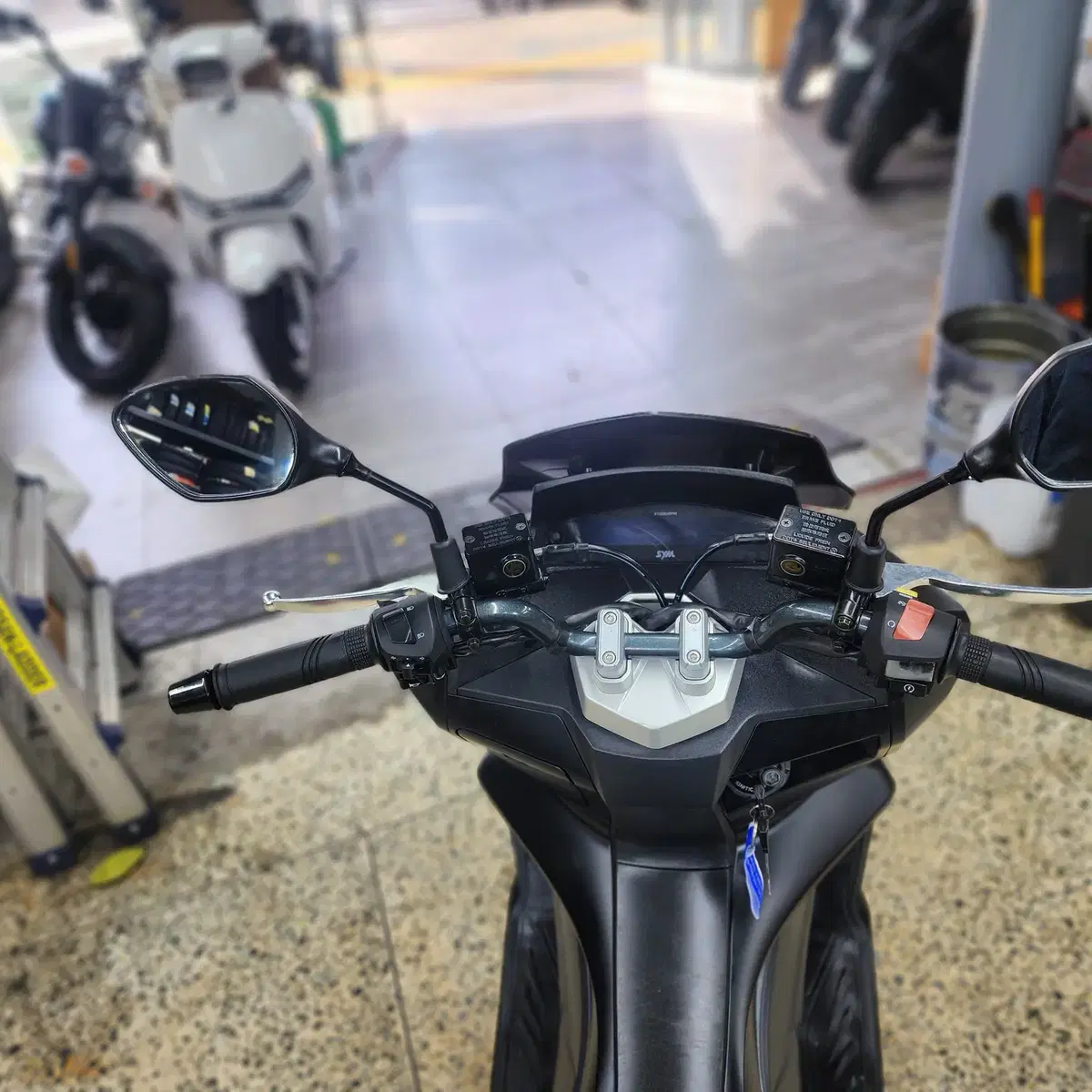 부산 SYM VSX125 ABS 22년식 S급 정비완료 AS매물 3317