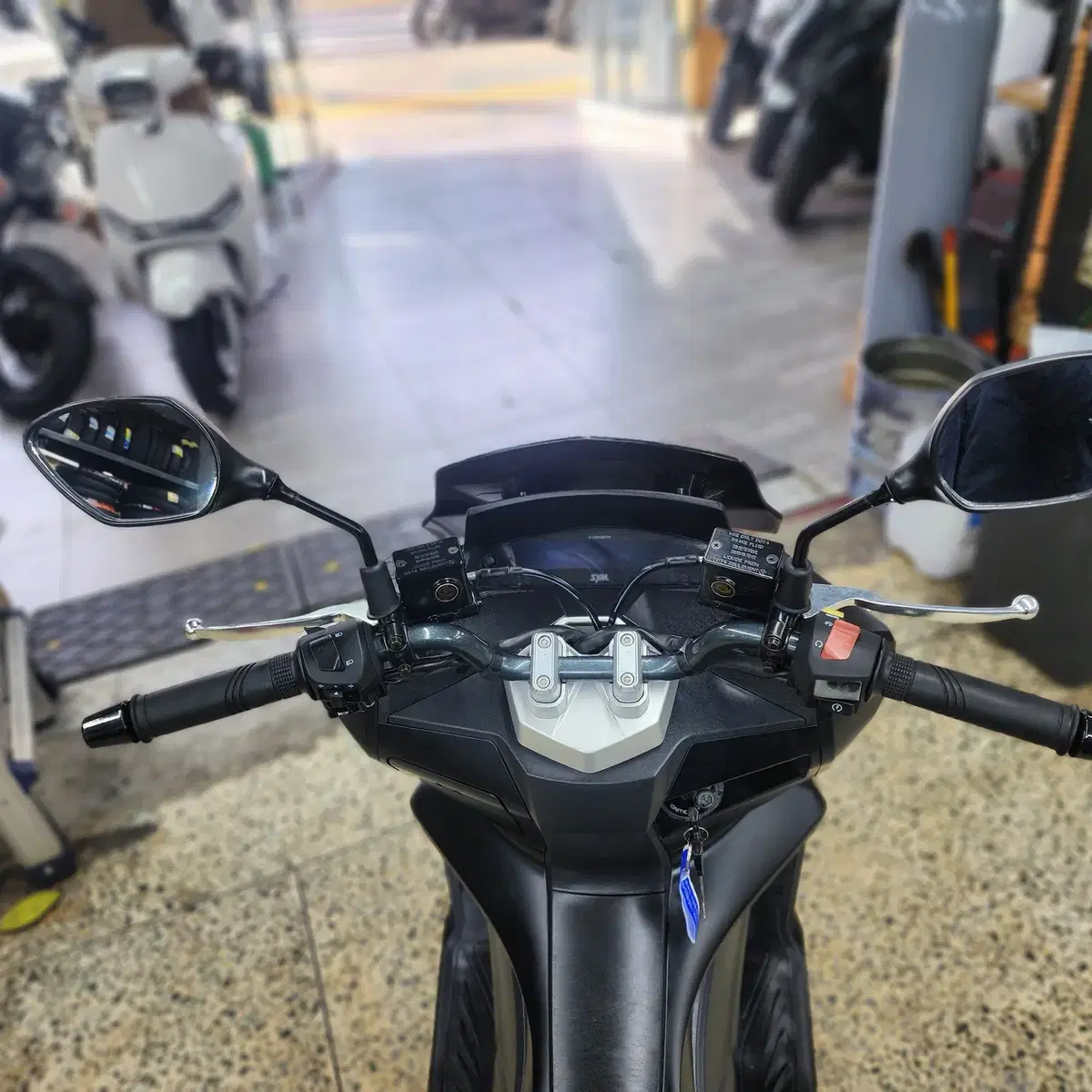 부산 SYM VSX125 ABS 22년식 S급 정비완료 AS매물 3317