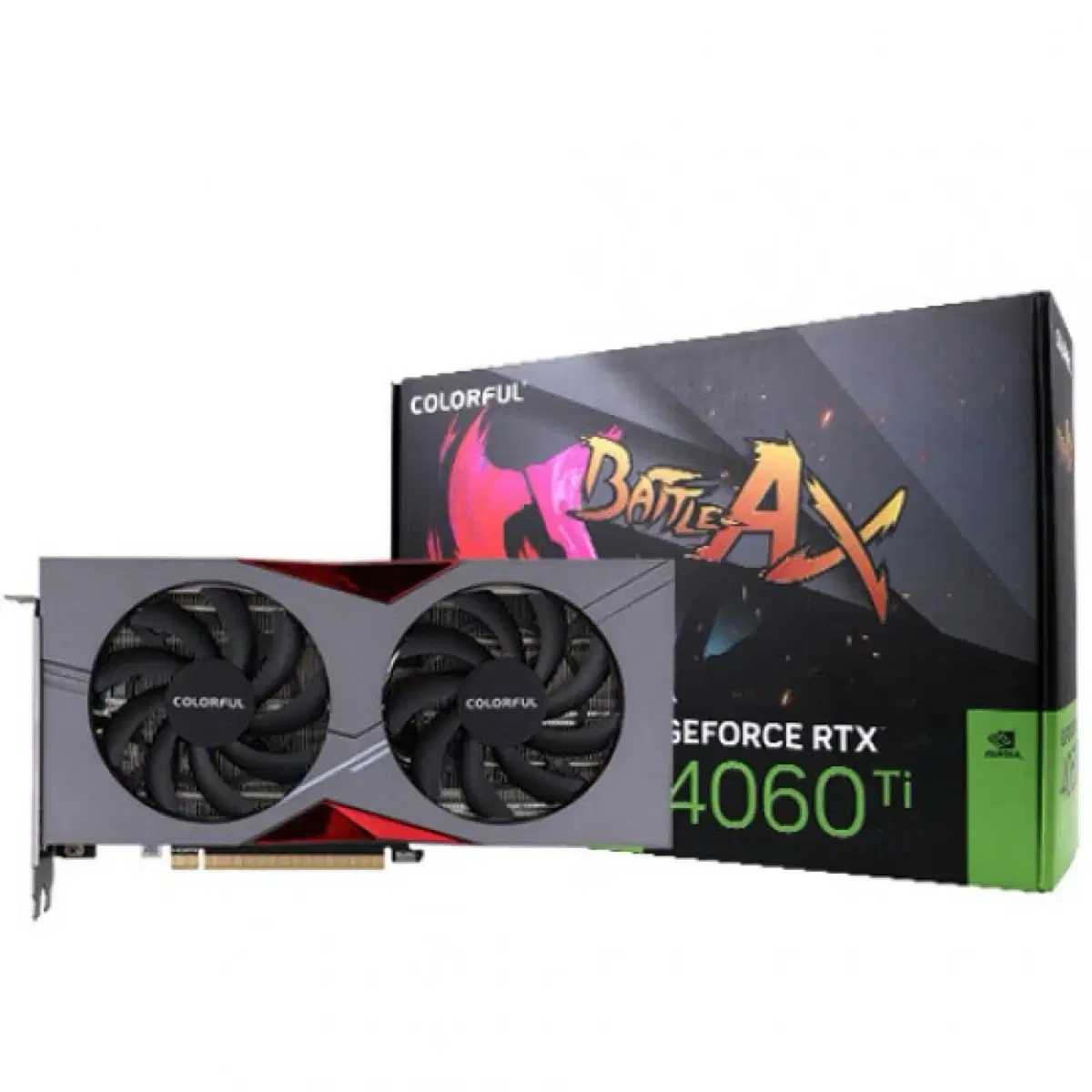 컬러풀 4060ti duo 8g 판매(극미중고)