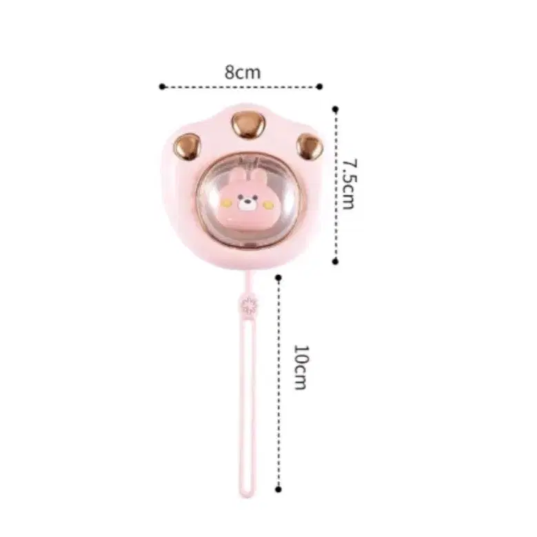 귀여운 고양이 발바닥 손난로 C타입 USB 충전식 휴대용 전자핫팩 핸디워