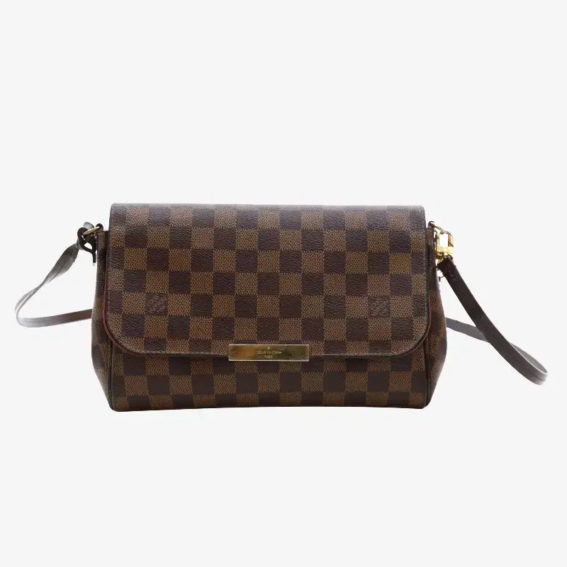 (Genuine) Louis Vuitton M41129 Fei Bo Li MM Damié Eben Shoulder Bag