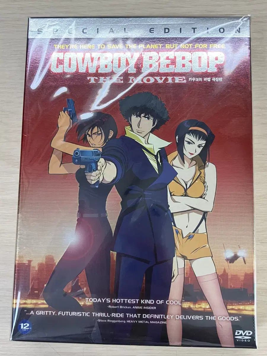 카우보이비밥 극장판 dvd 소책자 포함