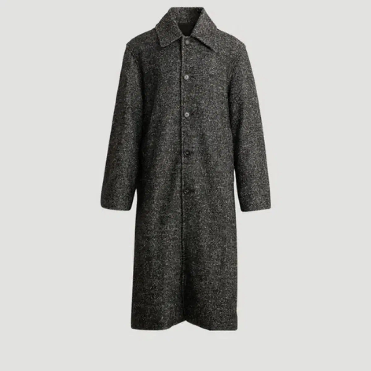 Holzweiler Salt and Pepper Boucle Coat