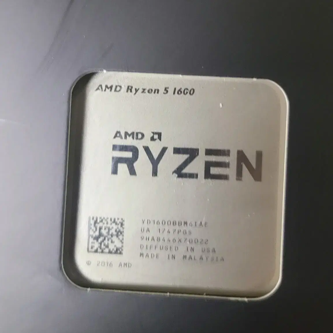 AMD R5 1600+미사용 정품쿨러