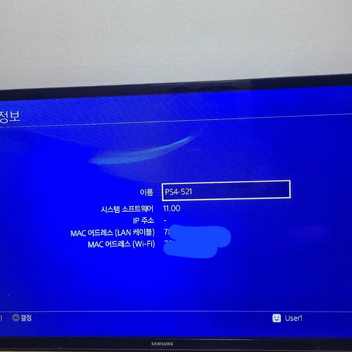 ps4프로 플스4 7218 1테라 11.0 순정