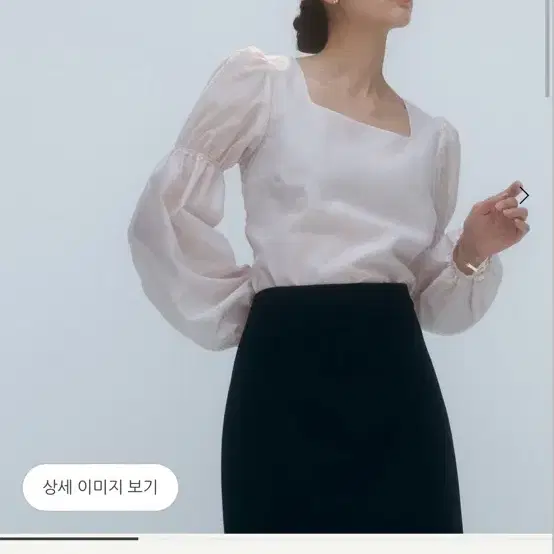 sie 시에 글렌 스퀘어 셔링 블라우스 네이비 색상 새상품