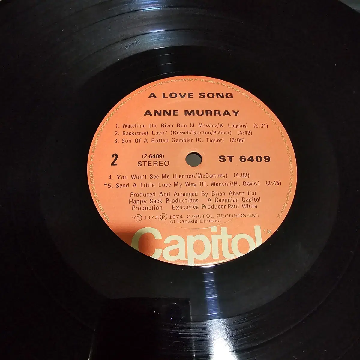 Anne Murray - 8집 Love Song LP