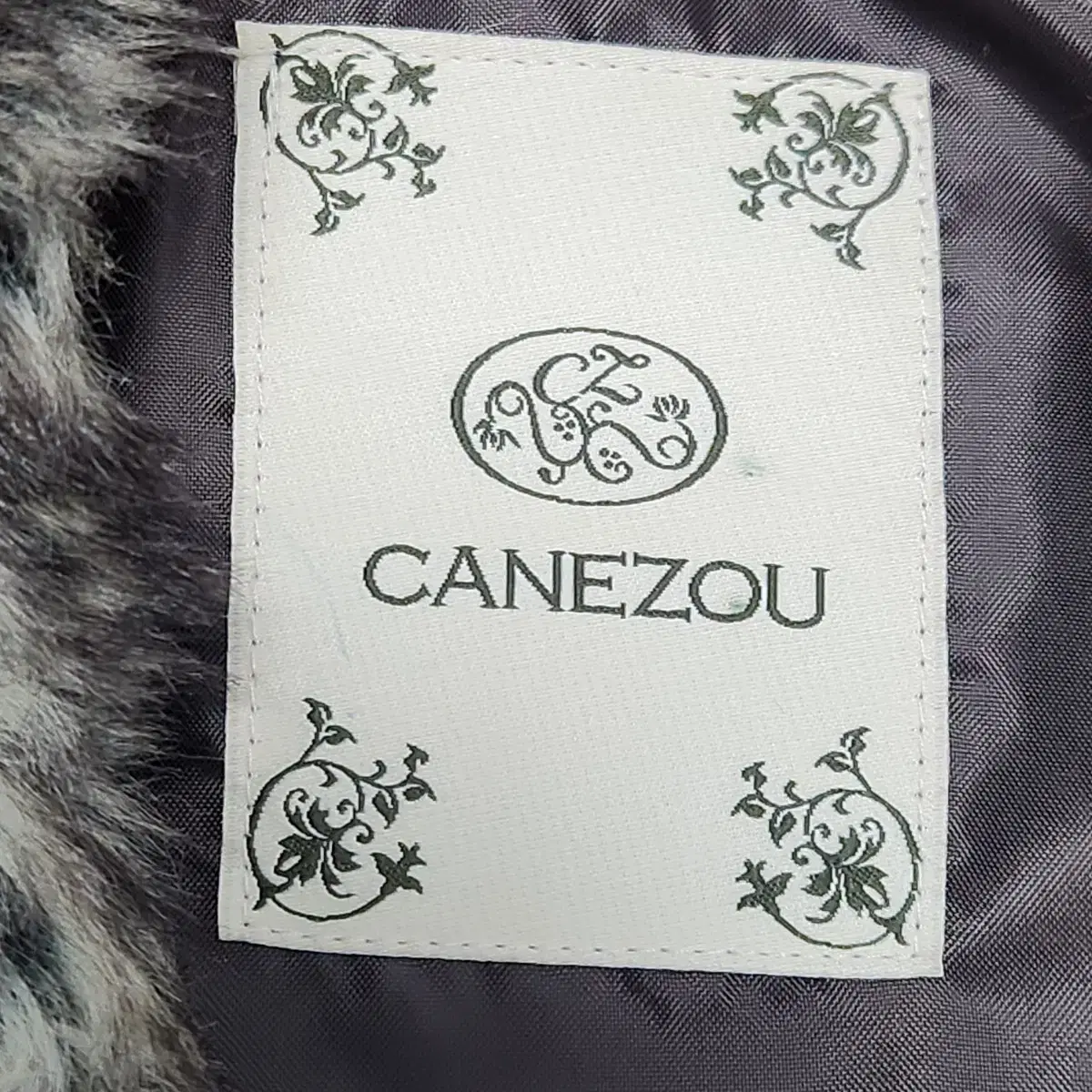 CANEZOU인조퍼롱조끼 L