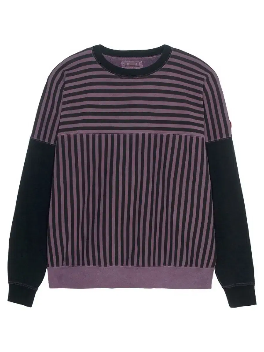 카브엠트 Overdye Stripe Crewneck Sweatshirts