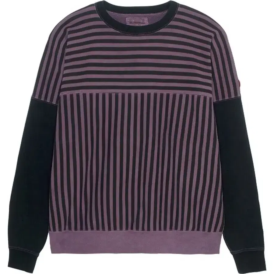 카브엠트 Overdye Stripe Crewneck Sweatshirts