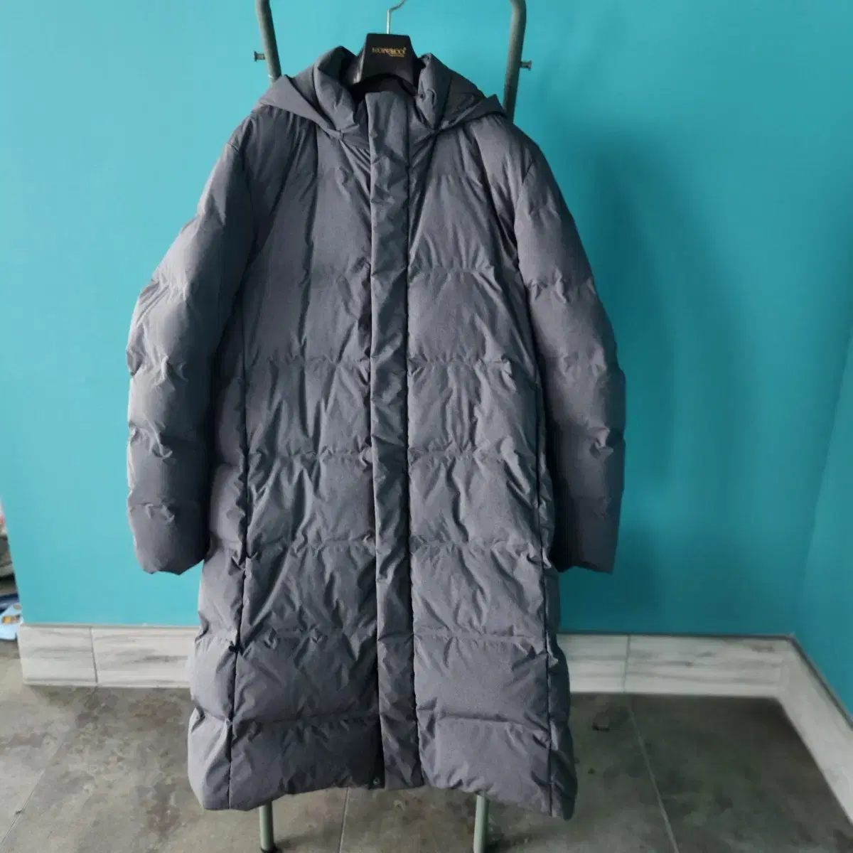 (Quick sale) UNIQLO Seamless duck down long puffer gray XL(105) size