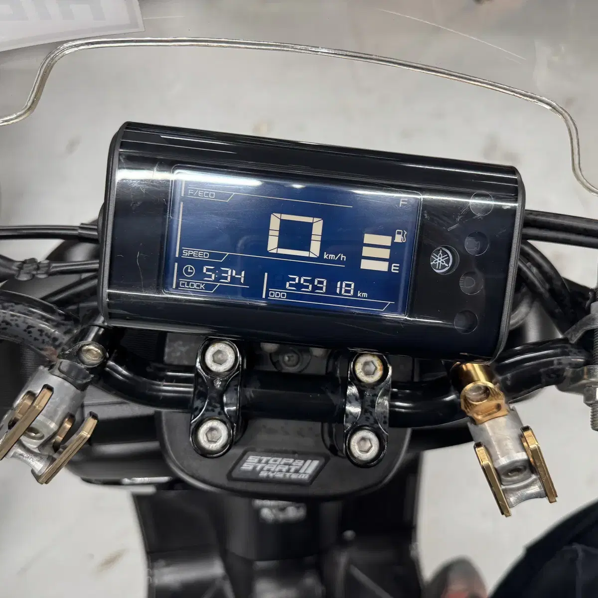 17년식 야마하 QBIX125 (25,918km) GIVI탑박스