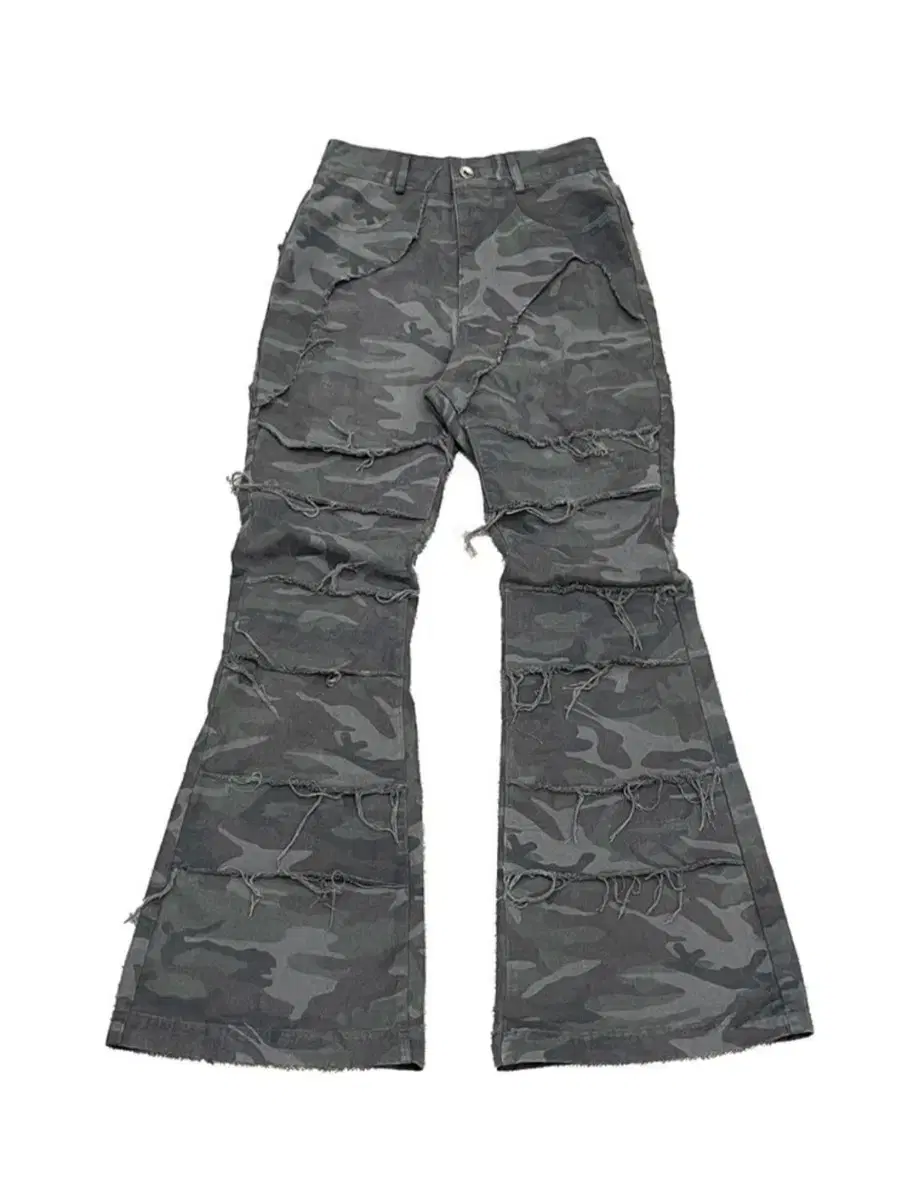 BIr bluer camo denim 카모데님