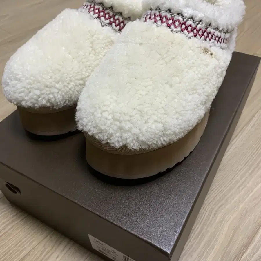 OZWEAR UGG 오즈웨어 시드니 시어링 플랫폼 슬리퍼