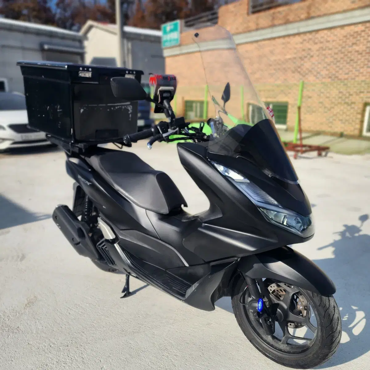 pcx125 21년 abs 2만km롱스크린배달통 셋팅 판매합니다