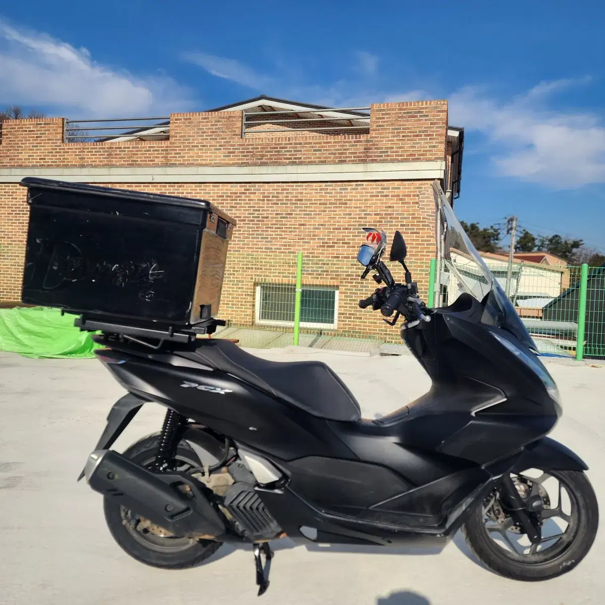 pcx125 21년 abs 2만km롱스크린배달통 셋팅 판매합니다