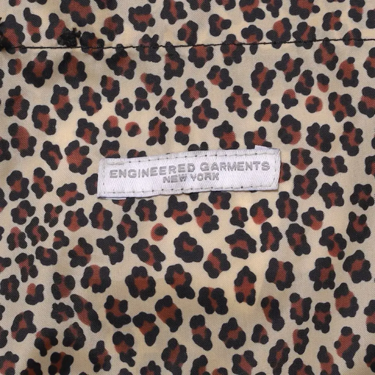 Engineered Garments Leopard Cross Bang