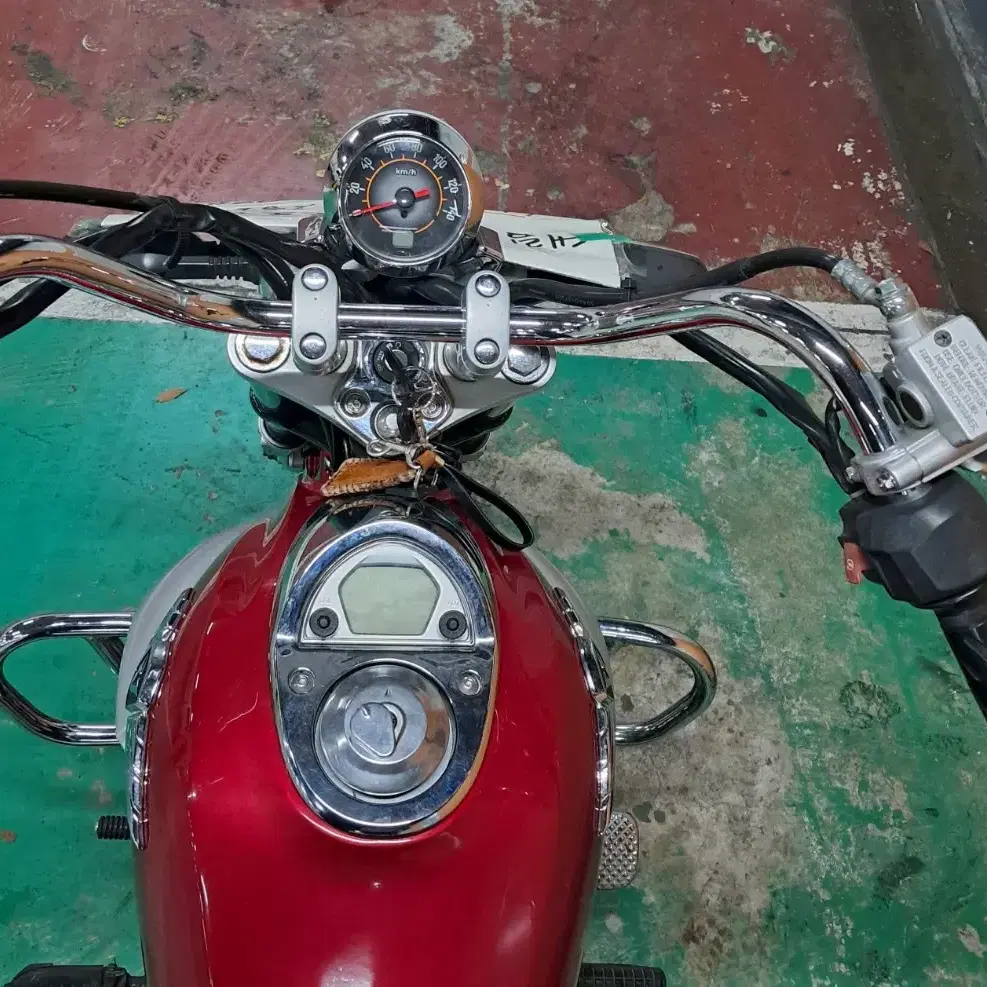 A급 대림 150 cc 오토바이