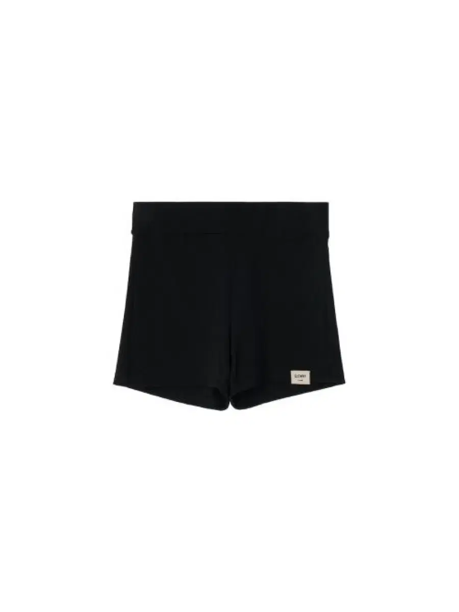 글로니 클래식 리브드 쇼츠 블랙 classic rib shorts