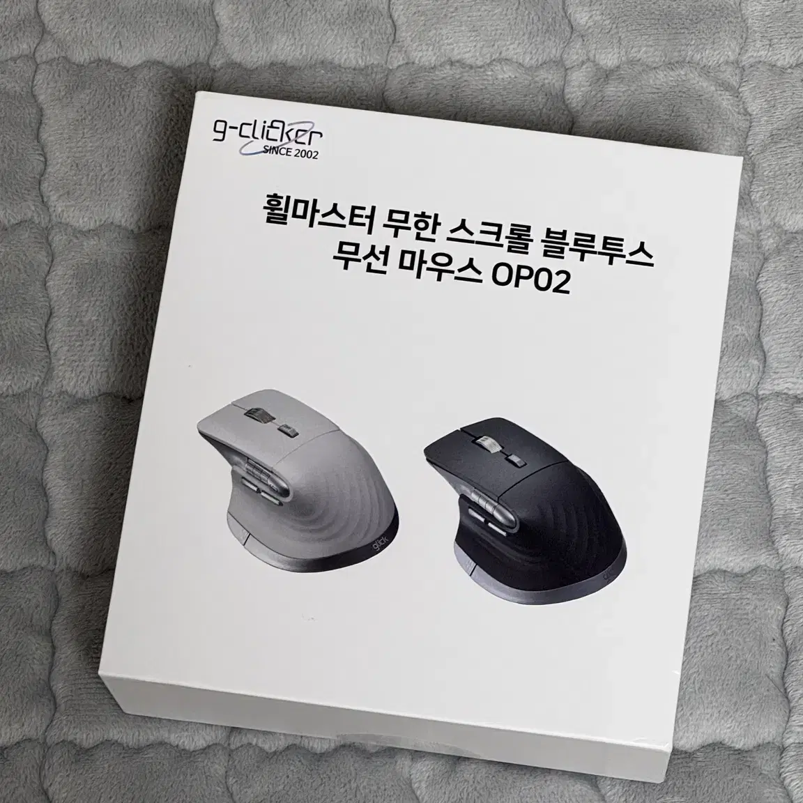 [새제품] 지클릭커 휠마스터2 블루투스 마우스 블랙 (45,000원)