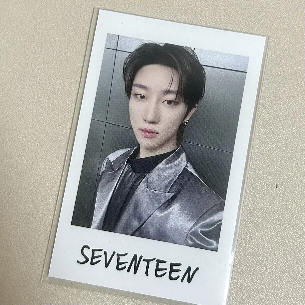 세븐틴 디에잇 라잇히어 인스턴트 포토 캐럿봉 포토카드 포카