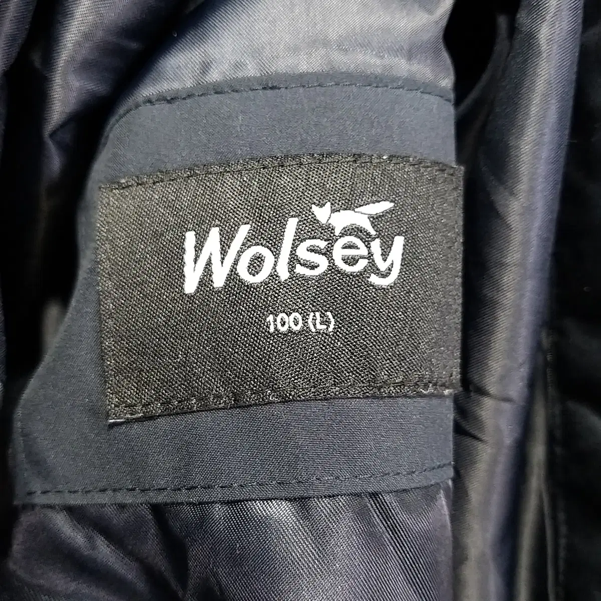 16. Wolsey 골프웨어 네이비 덕다운자켓 남성100