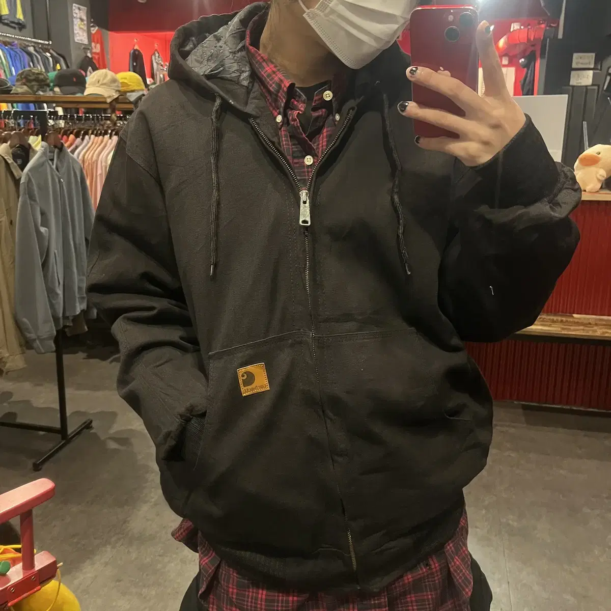 (end441)CARHARTT 칼하트 덕 액티브 자켓