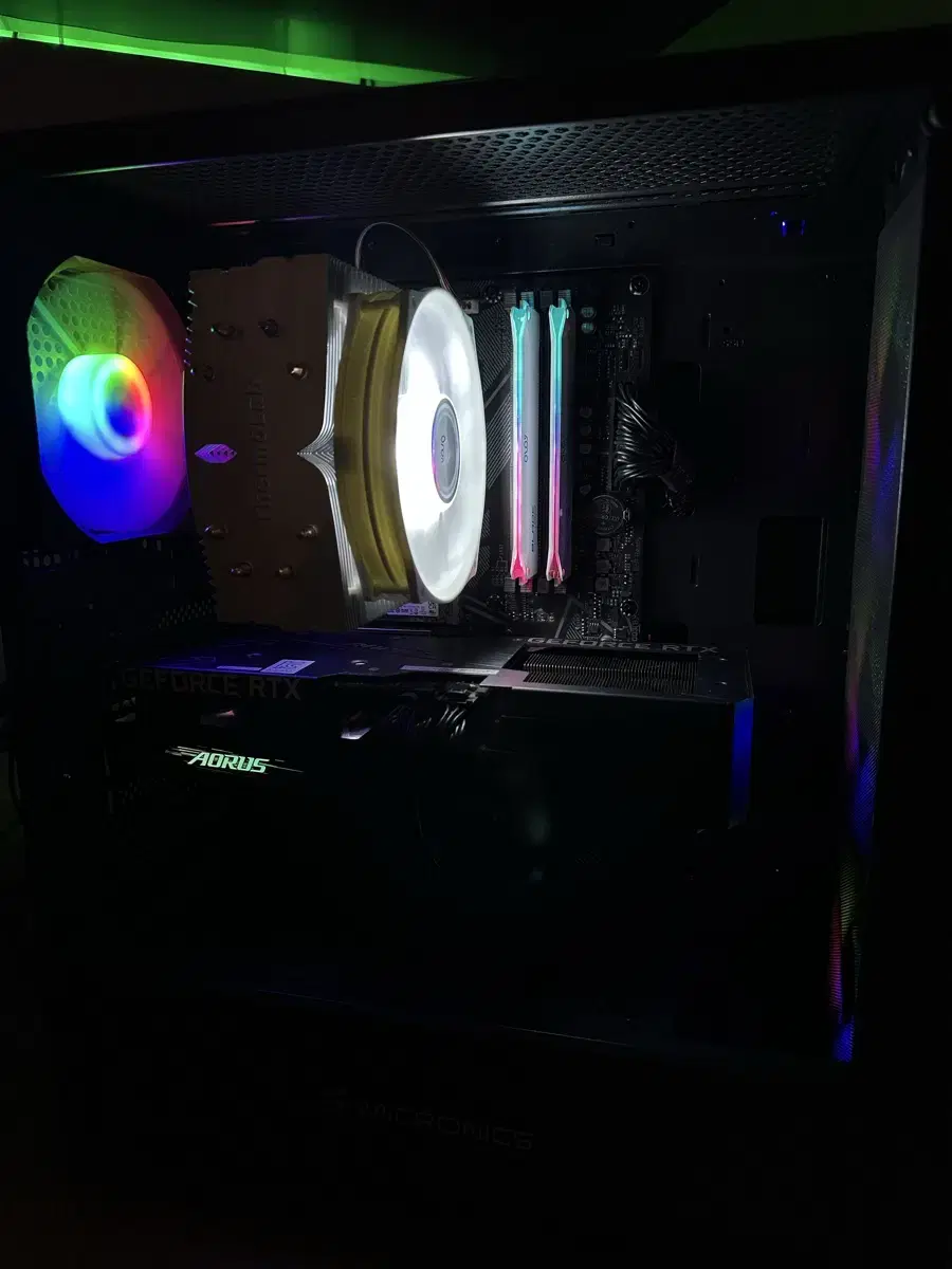 라이젠 5700x3d + b550m + 32gb램 + rtx3060ti