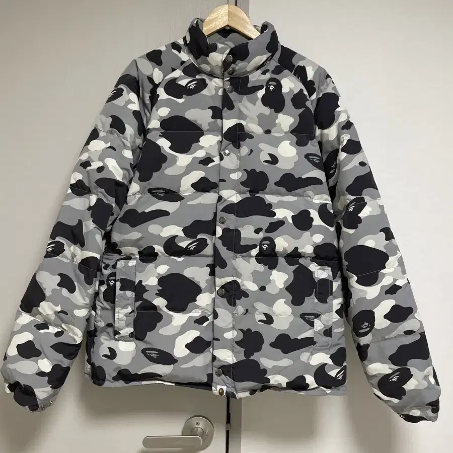 90s BAPE OG camo puffer 베이프 카모 다운패딩