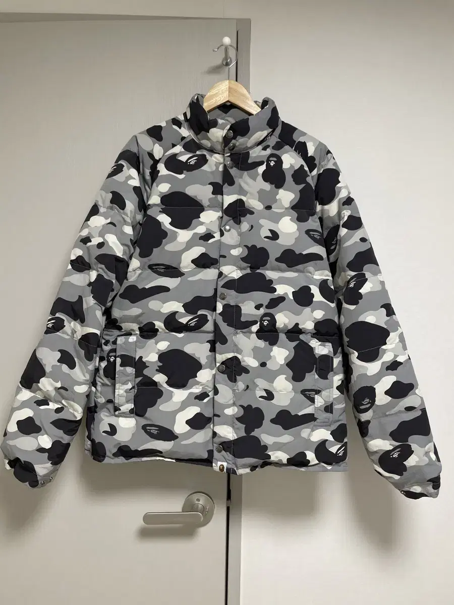 90s BAPE OG camo puffer 베이프 카모 다운패딩