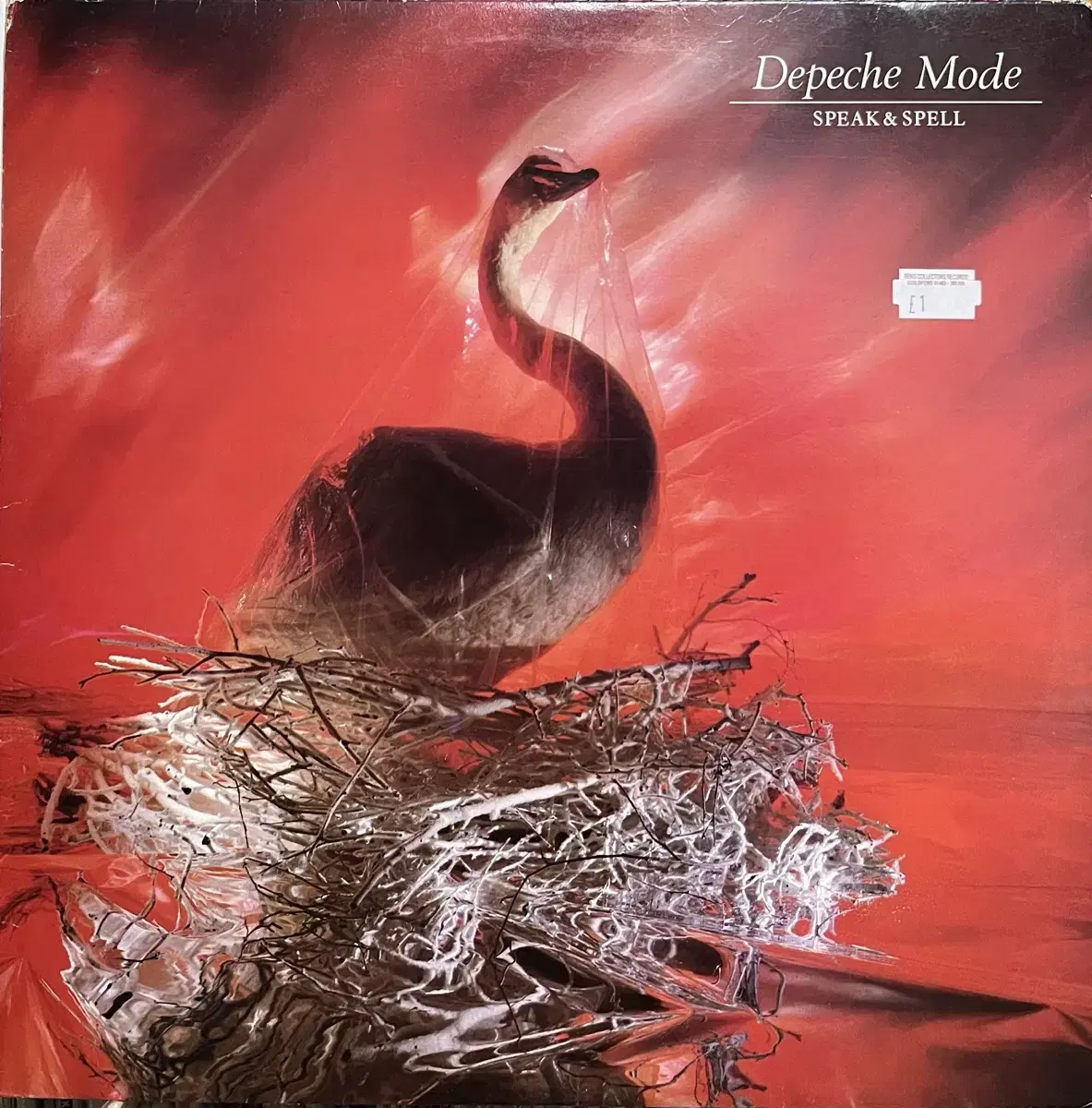 디페쉬모드 Depeche Mode -Speak & Spell lp