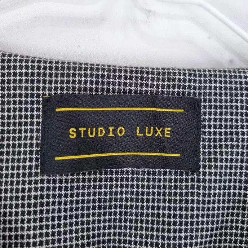 F0017 STUDIO LUXE 여FREE 배색 체크 원피스/더크