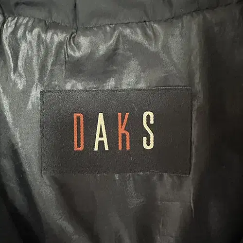 [95] DAKS 닥스 블랙 벨트 다운 패딩 자켓