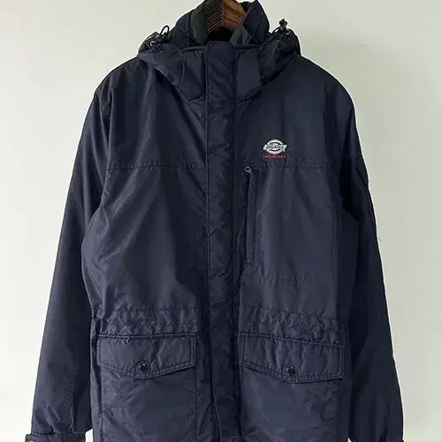 [L] Dickies 디키즈 네이비 패딩 자켓[내피있음]