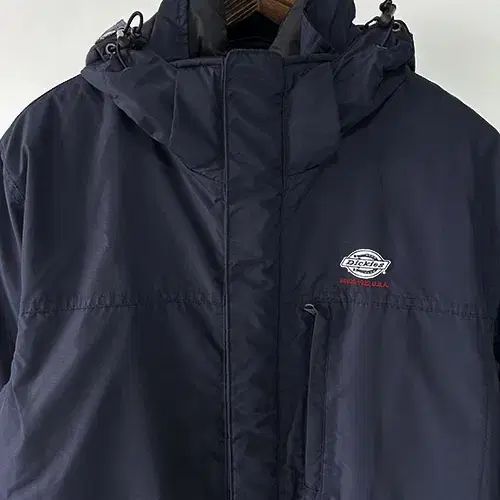 [L] Dickies 디키즈 네이비 패딩 자켓[내피있음]