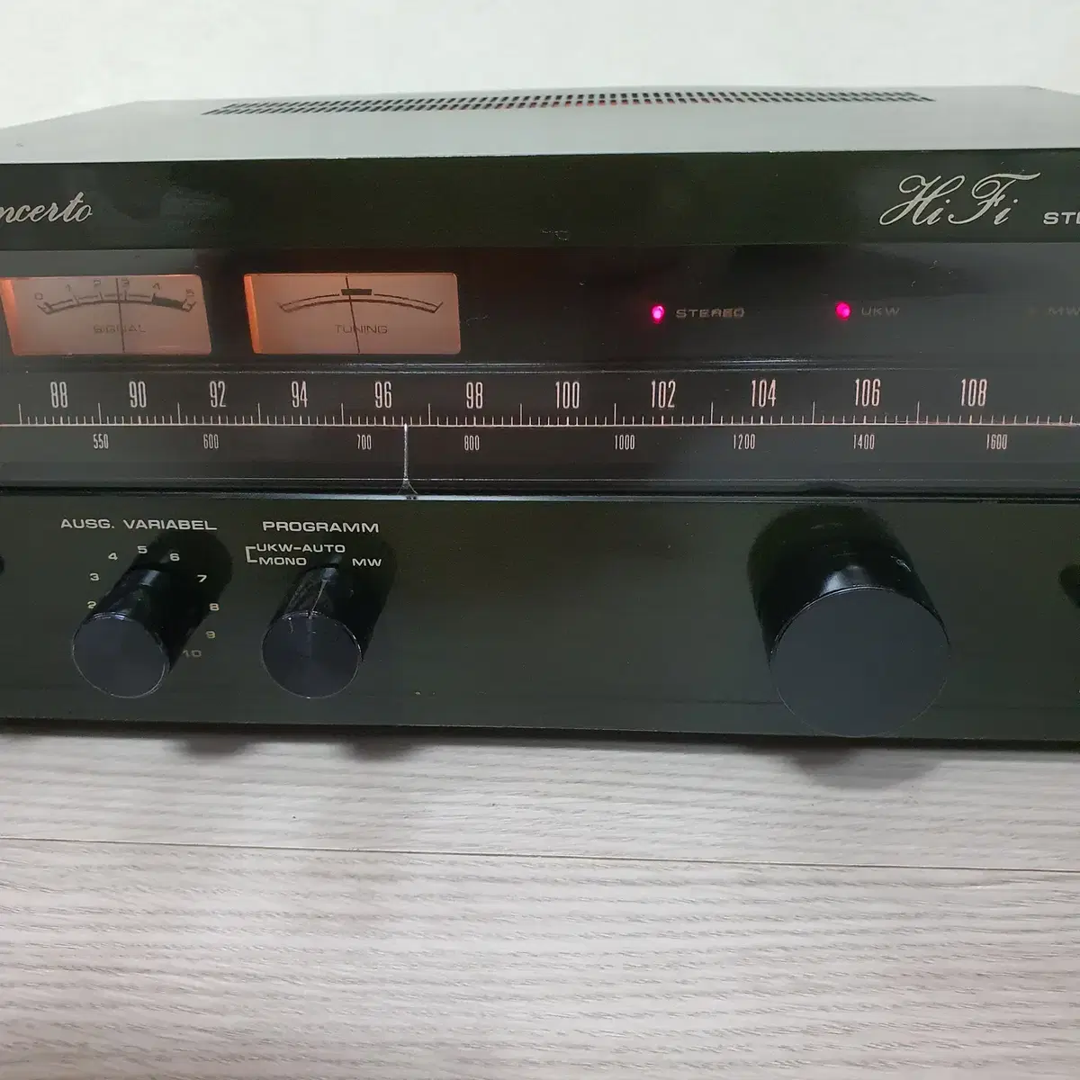 인켈 TK-600 튜너 독일 수출모델 HST9163 = 풀오버홀 = 3