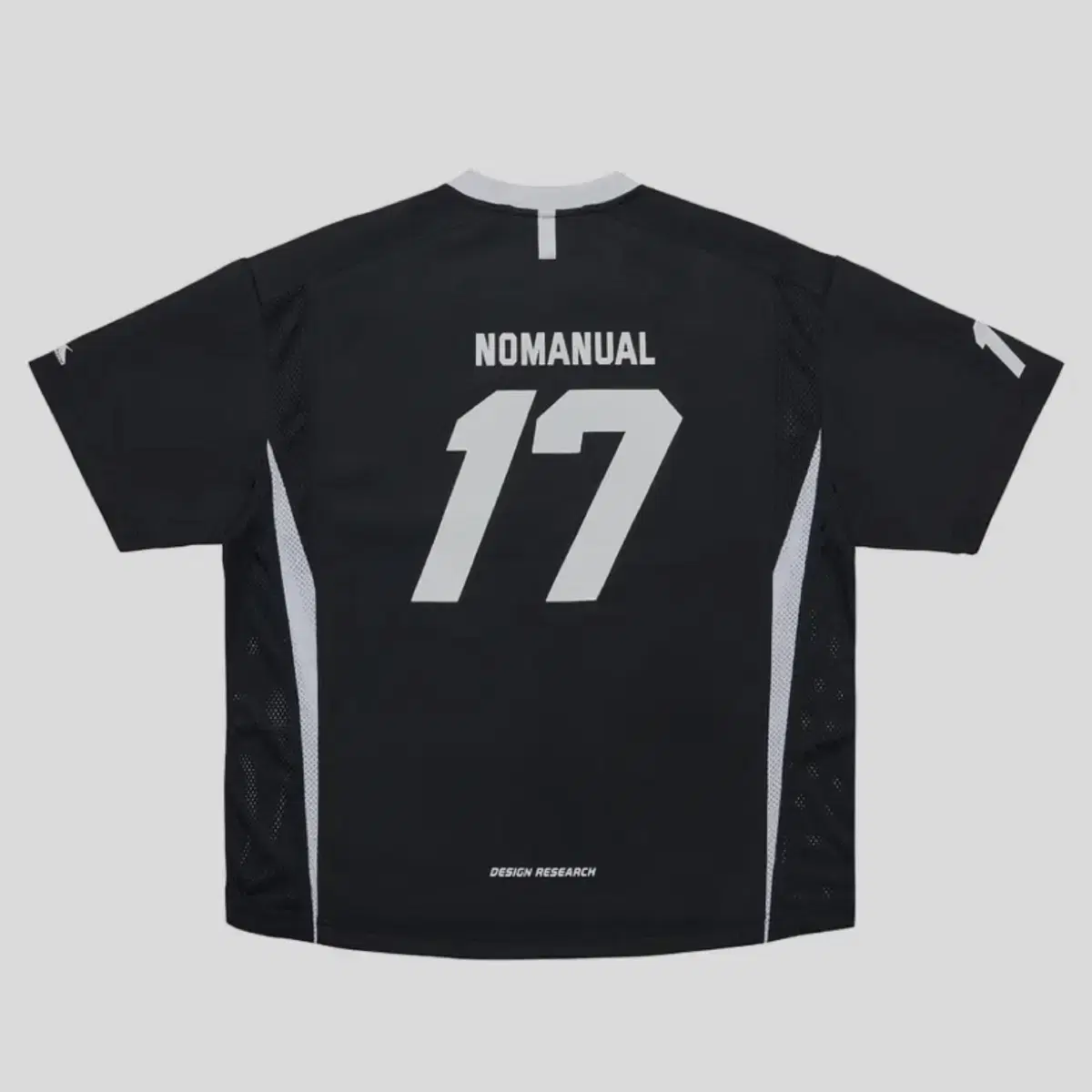 노매뉴얼 17 MESH BLOCK FOOTBALL JERSEY(B)