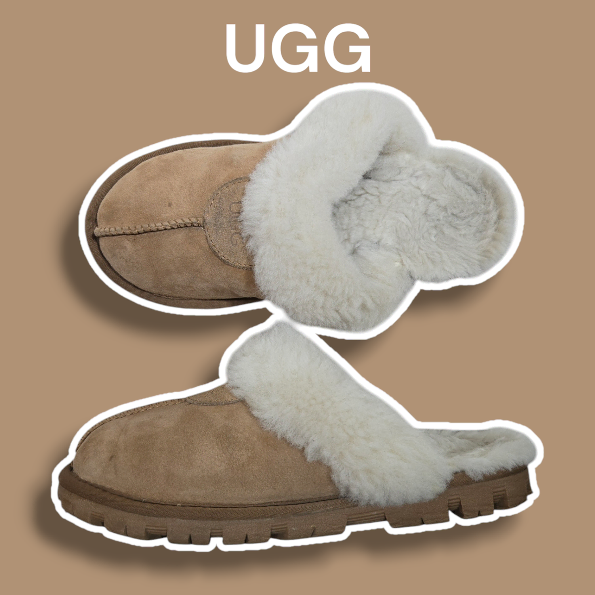 250/ UGG 어그 코케트 양털 슬리퍼 /1204