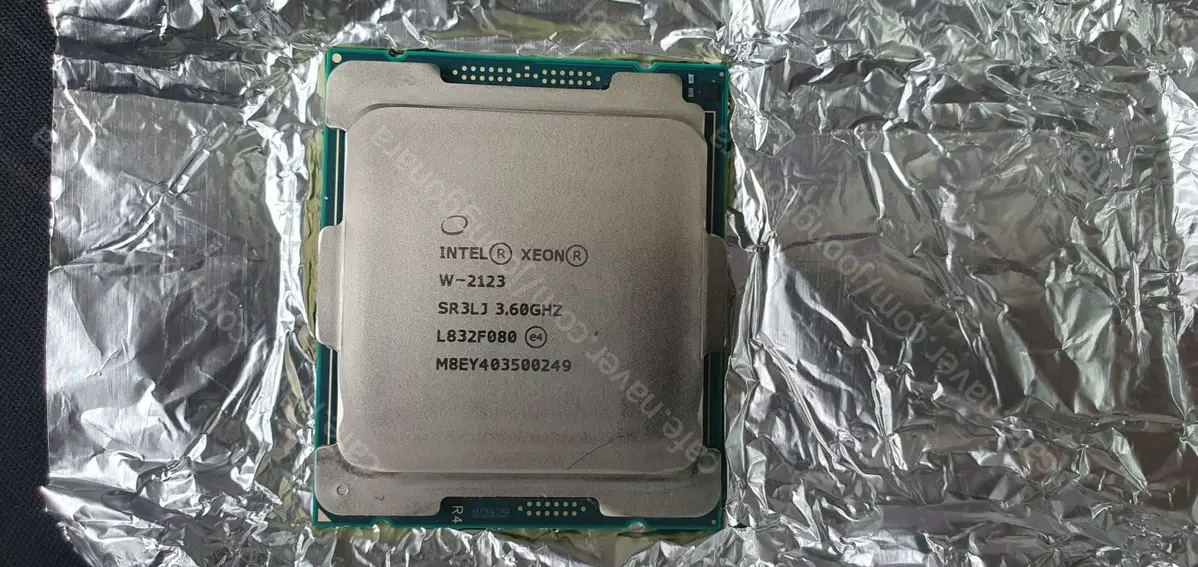 cpu 제온 W2123