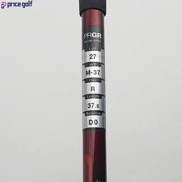 중고 PRGR RS RED 단품 7번아이언 M-37 R (YK30)