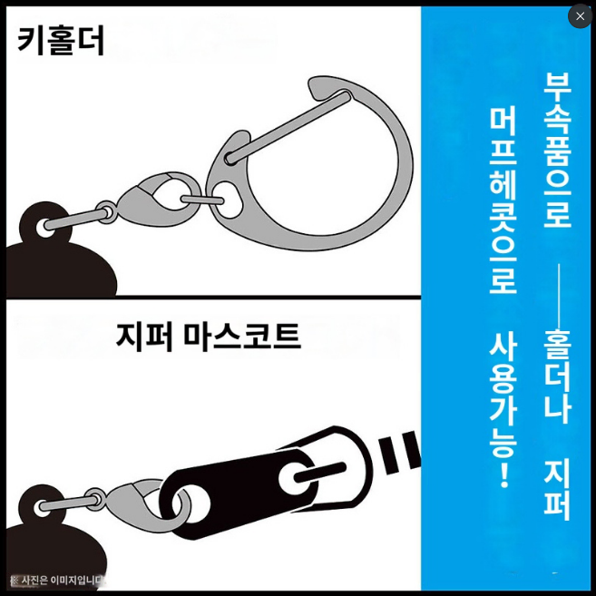 보컬로이드 하츠네 미쿠 공식 아크릴 멀티 키체인 키링