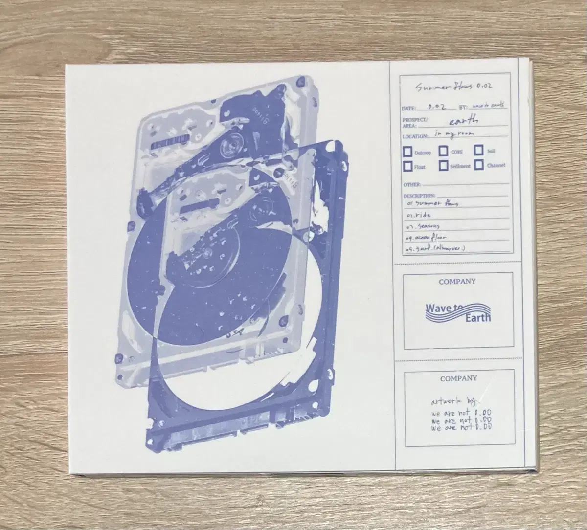 웨이브 투 어스 - summer flows 0.02 CD 판매