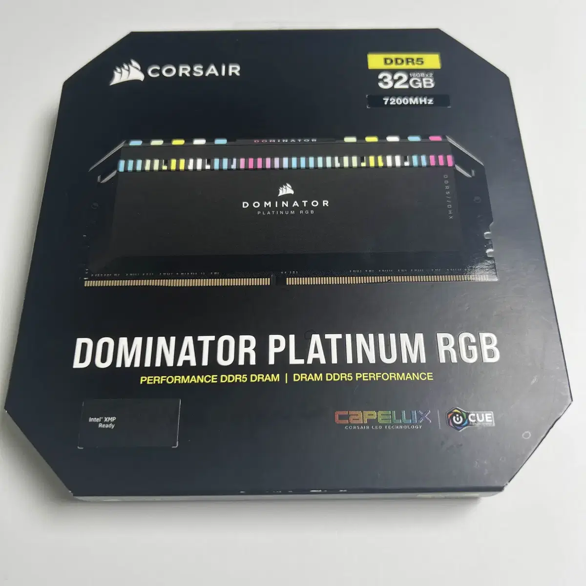 커세어 렘 DDR5 16gb x 2 도미네이터 플래티넘  7200MHz