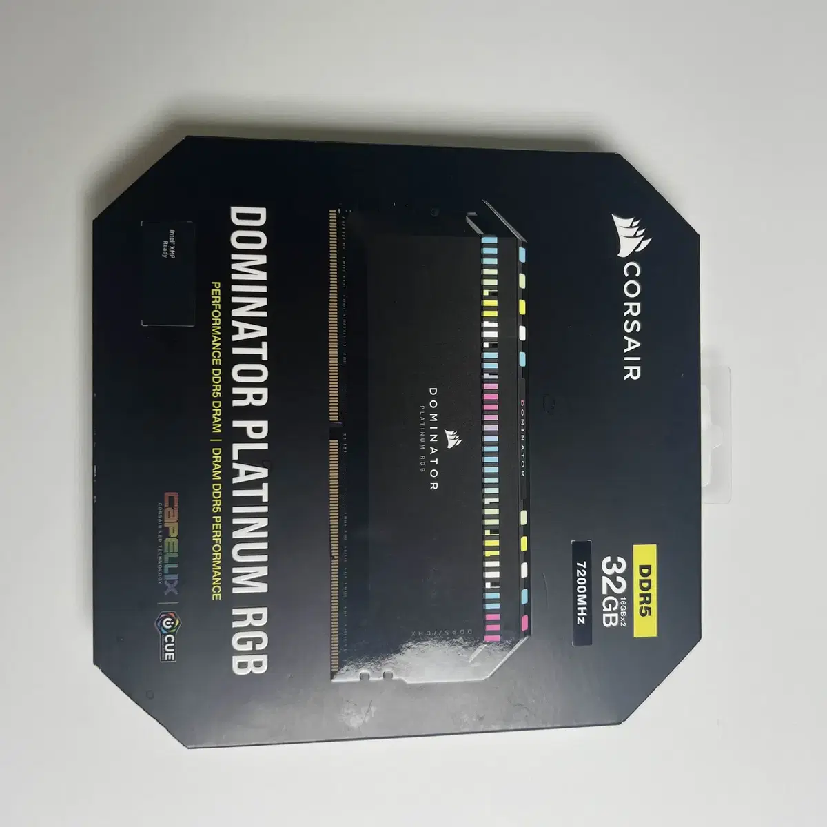 커세어 렘 DDR5 16gb x 2 도미네이터 플래티넘  7200MHz