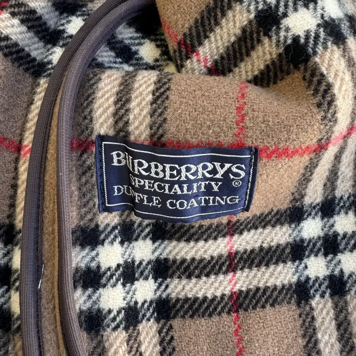 Burberry  버버리 브라운 더플 울 코트