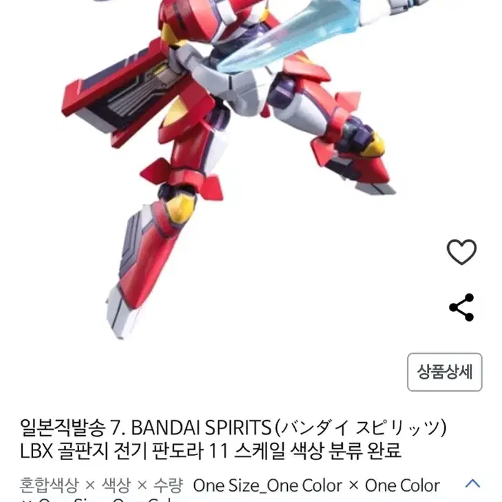 골판지전사 LBX 판도라