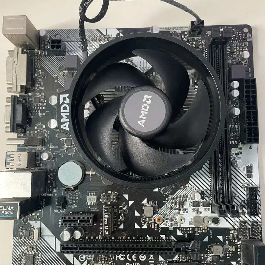 라이젠 3200g + asrock a320m