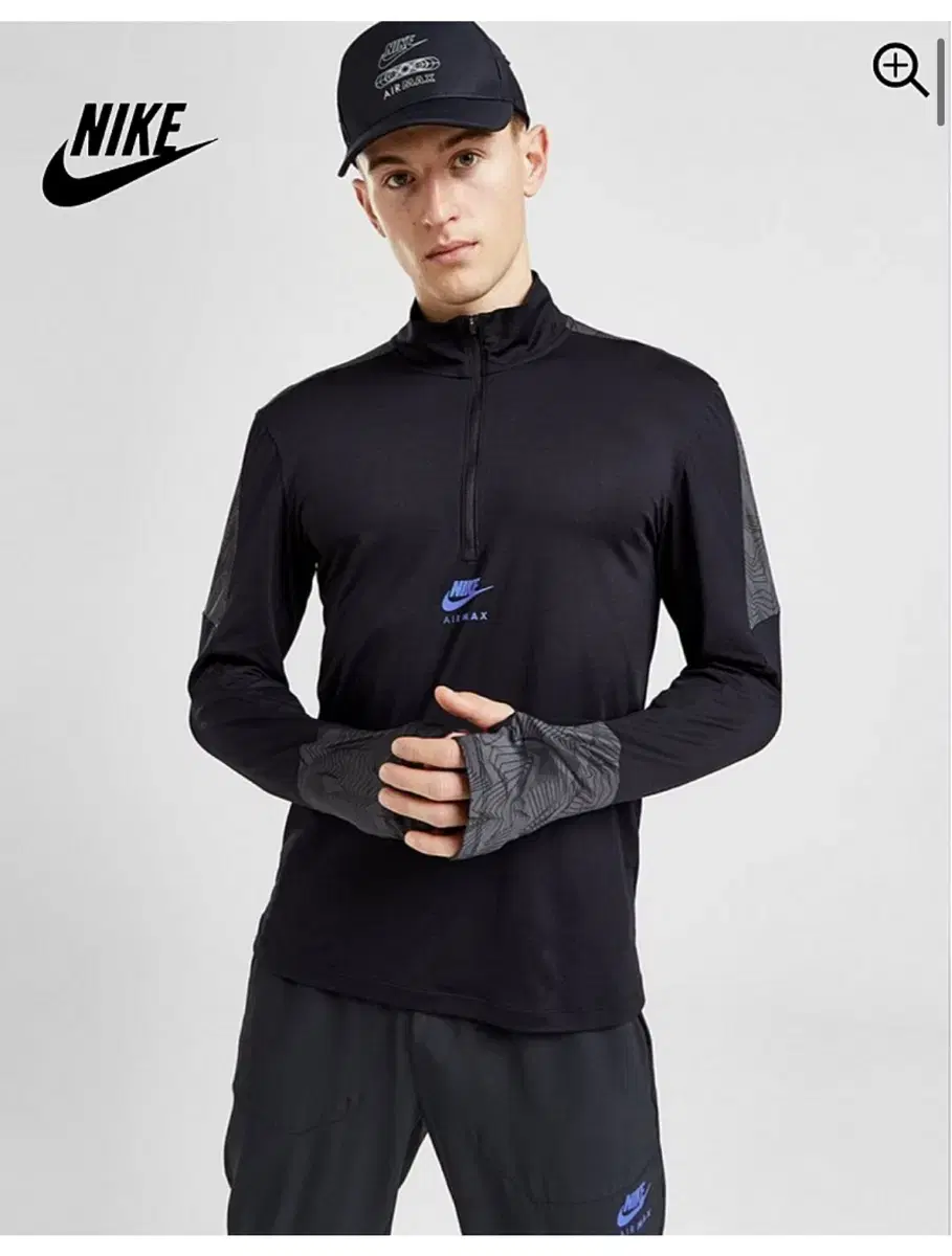 나이키 드라이핏 에어 맥스 1/4 집 탑 2 컬러 (Nike Dri-Fi