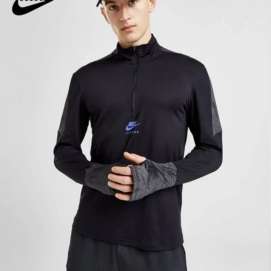 나이키 드라이핏 에어 맥스 1/4 집 탑 2 컬러 Nike Dri-Fit